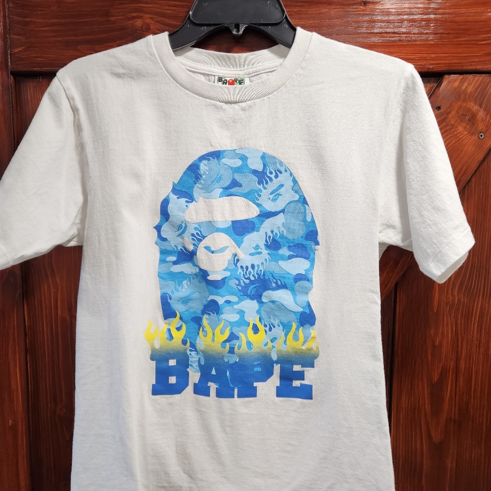 Bape tee shirt.